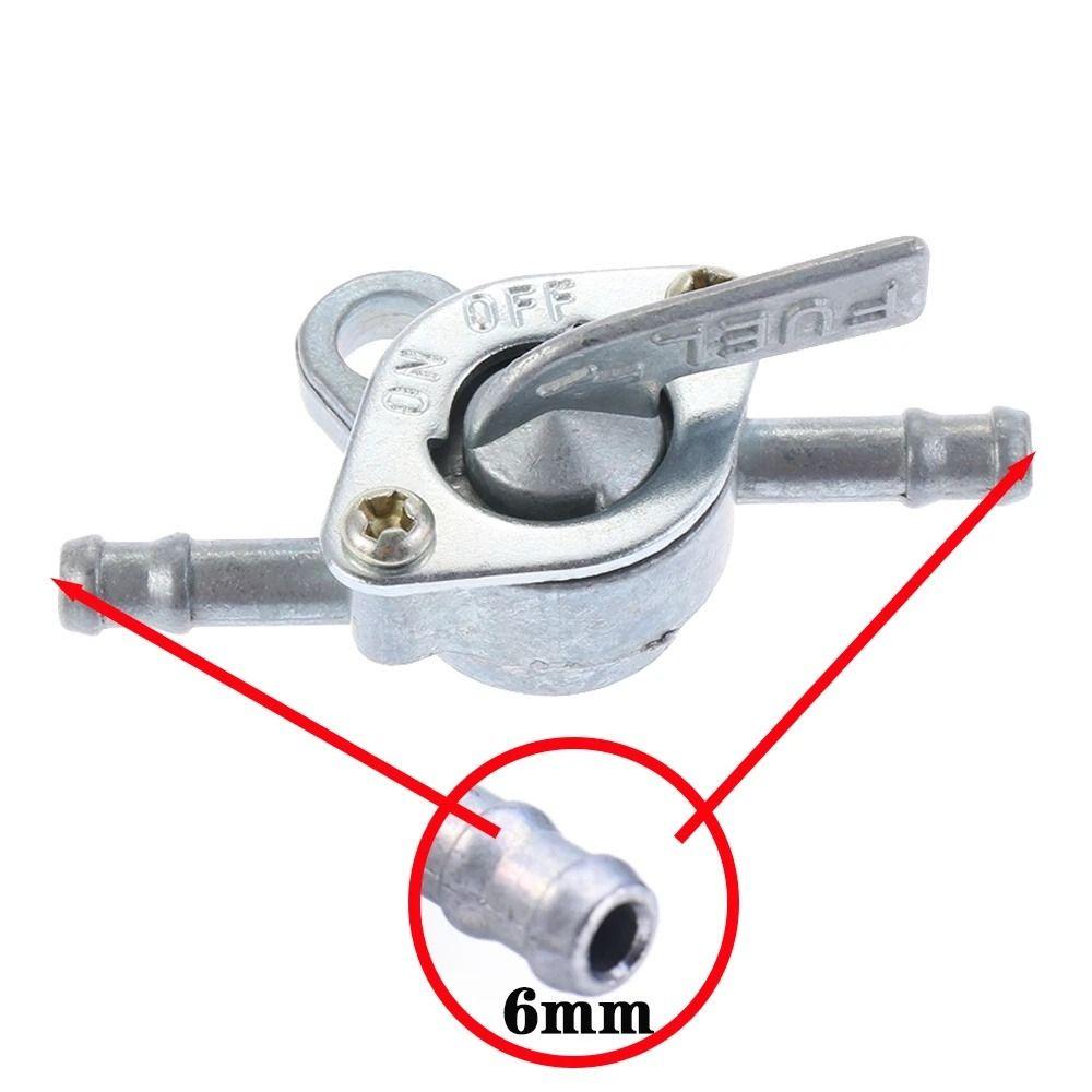 Motorcycle Scooter Motorbike 6mm Fuel Tank Switch Fuel Tank Petcock Gasoline Faucet Gasoline Valve