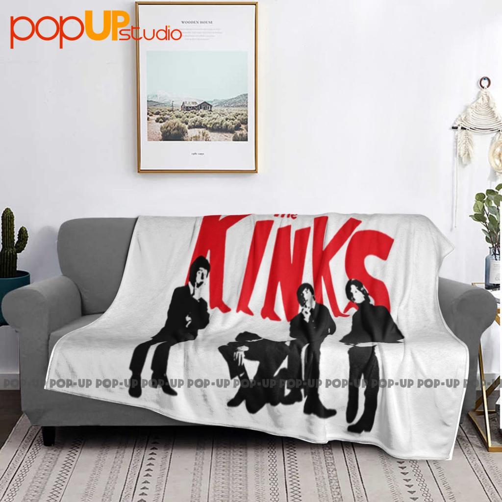 Ультрамягкое стеганое одеяло The Kinks Band Lola Tour, зимний чехол для дивана или кровати.