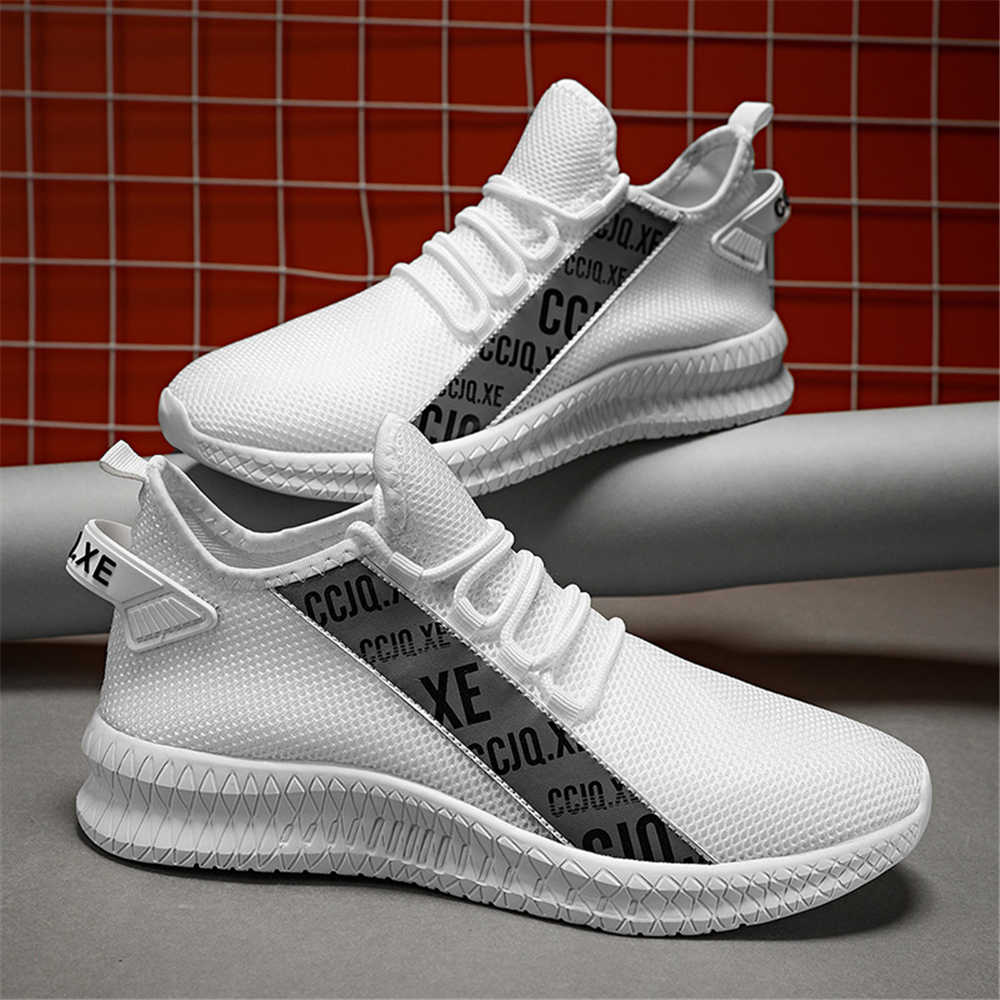 Fashion Road High Sole White Shoes Casual Man Mules Men's Sneakers Size 45 Black Tennis For Men Sport Low Cost Sneekers Model Tene