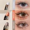 6Pcs Double End Eyeshadow Stick Set Shimmer Highlighter Pen Glitter Eye Shadow Crayon Waterproof Long Lasting Eye Makeup Crayon