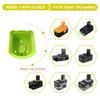 5Pcs Battery Holder W/ Screws For Ryobi 12-18V P117 P107 P108 Battery Wall Mount