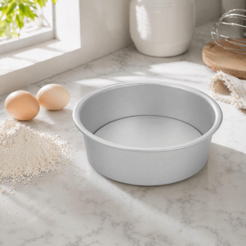 Aluminum Alloy Chiffon Cake Mold Removable Bottom Baking Mold Portable Cake Mold Cake Baking