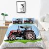 2023 Новый стиль 3D-печать Пододеяльник Highend Домашнее постельное белье Сельскохозяйственная машина King Size Постельные принадлежности Мягкое пододеяльник Роскошные комплекты постельного белья