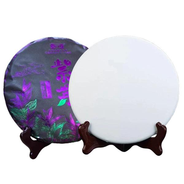 357 г китайский чай пуэр из провинции Юньнань, модель для самостоятельной свадебной вечеринки, антикварная полка, украшение с узором, без упаковки, модель