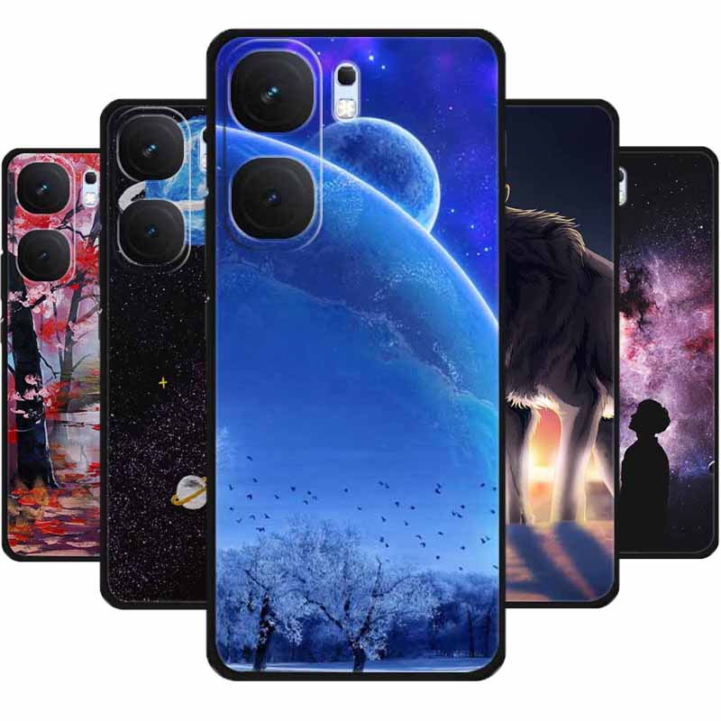 Крутой силиконовый чехол для Vivo Iqoo Neo 9 Чехол с принтом Модный мягкий задний чехол для Vivo Iqoo Neo9 Чехол Защитные мультяшные корпуса