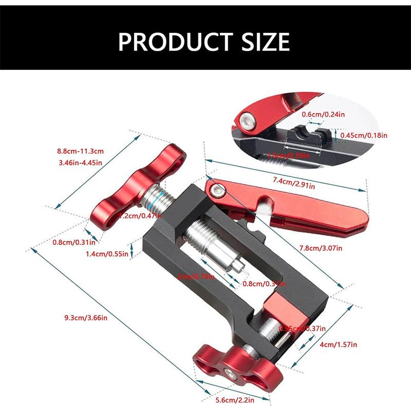 Bicycle Brake Hydraulic Hose Oil Needle Driver Insert Install Tool Bike Cable Plier Olive Connector Tools BH90 59 Install Press