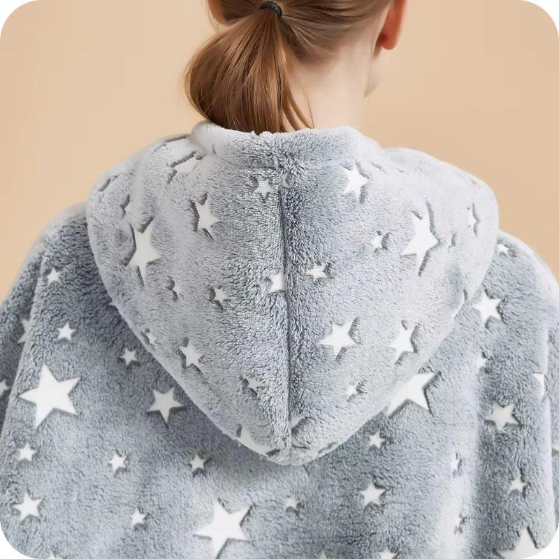 Luminous blanket sweatshirt - Stars (gray)
