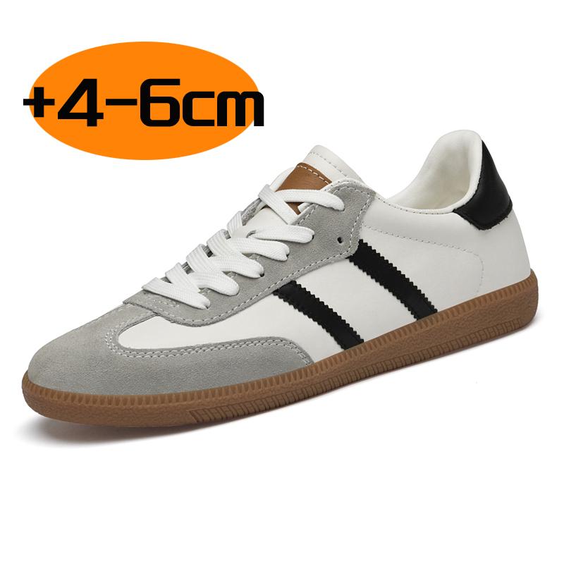 New Genuine Leather Men'S Casual Shoes Trainer Race Male Sneakers Fashion Sporrtd Walking Shoes Outdoor Tenis Masculino