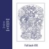 Waterproof Men's Herbal Tattoo Stickers: Full & Half Back, Long-Lasting, Large Floral Designs for Chest & Arm.
