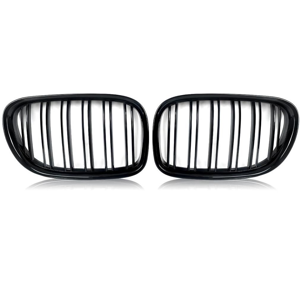 Glossy Black Front Bumper Kidney Grille Grills Replacement For BMW 7 Series F01 F02 F03 F04 2009 2010 2011 2012 2013 2014 2015