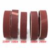 15pcs New Sanding Belts 80/100/150/240/320 Grit Aluminum Oxide Sander Abrasive