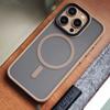 Противоударный матовый прозрачный чехол для телефона для iPhone 17 Pro 16 13 11 12 14 15 Pro Max для MagSafe магнитная беспроводная зарядка чехол