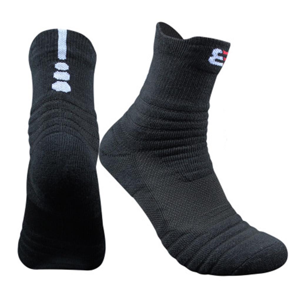 Men Socks Profession Sports Towel Bottom Foot Wear Terry Cotton Male Long Tube Outdoor Socks Men
