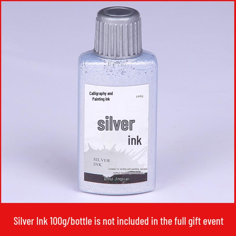 Черные чернила большой емкости для каллиграфии и китайской живописи на бумаге сюань