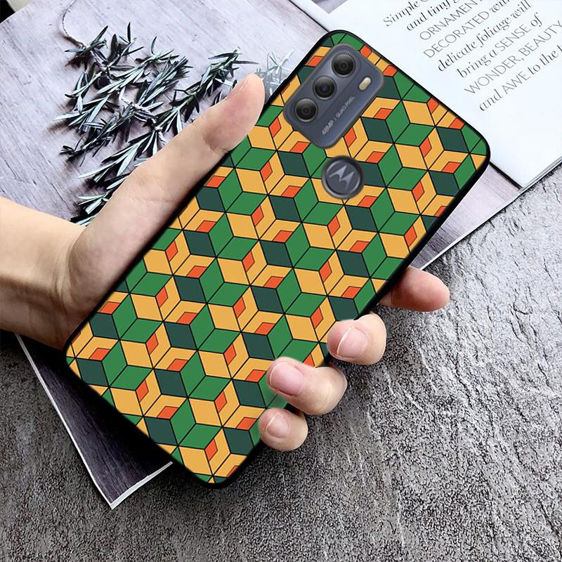 Чехол для телефона Demon Slayer Kimetsu для Motorola Moto E32 E20 E40 G22 G52 G20 G30 G100 G60 G50 G10 GPure GStylus G9 One Action Macro