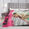 L-Lolas I-Indigos Spanish Singer  Blanket Quality Super Warm  Throw Blanket Winter Airplane Travel Living Room Fashion Bedspread