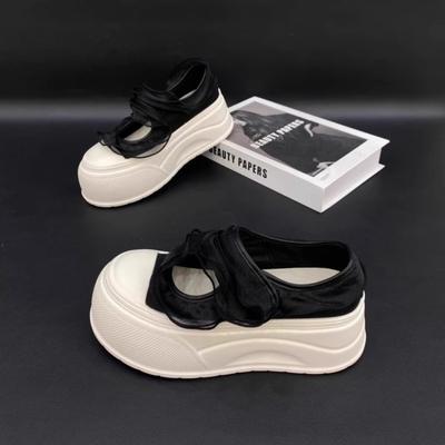 Новое балетное кружево органза сетка одно слово Мэри Джейн ракушка голова белые туфли сумка голова туфли Мэри Джейн