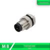 M8 Aviation Plug Solder-Type 3/4-Pin Male/Female Potted Waterproof Connector
