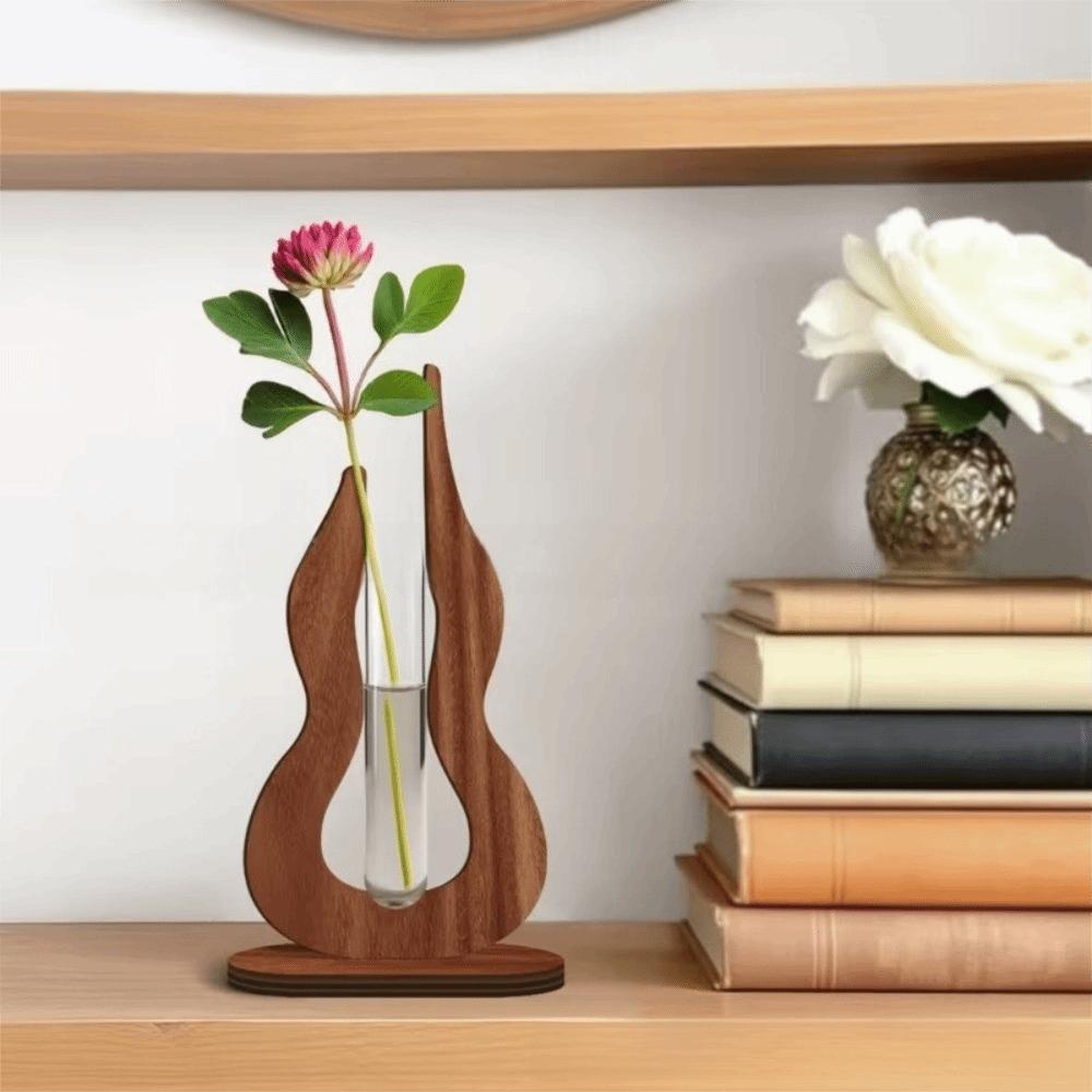 Home Decor Hydroponic Vase Transparent Plant Pot Creative Desktop Flower Vase Desktop