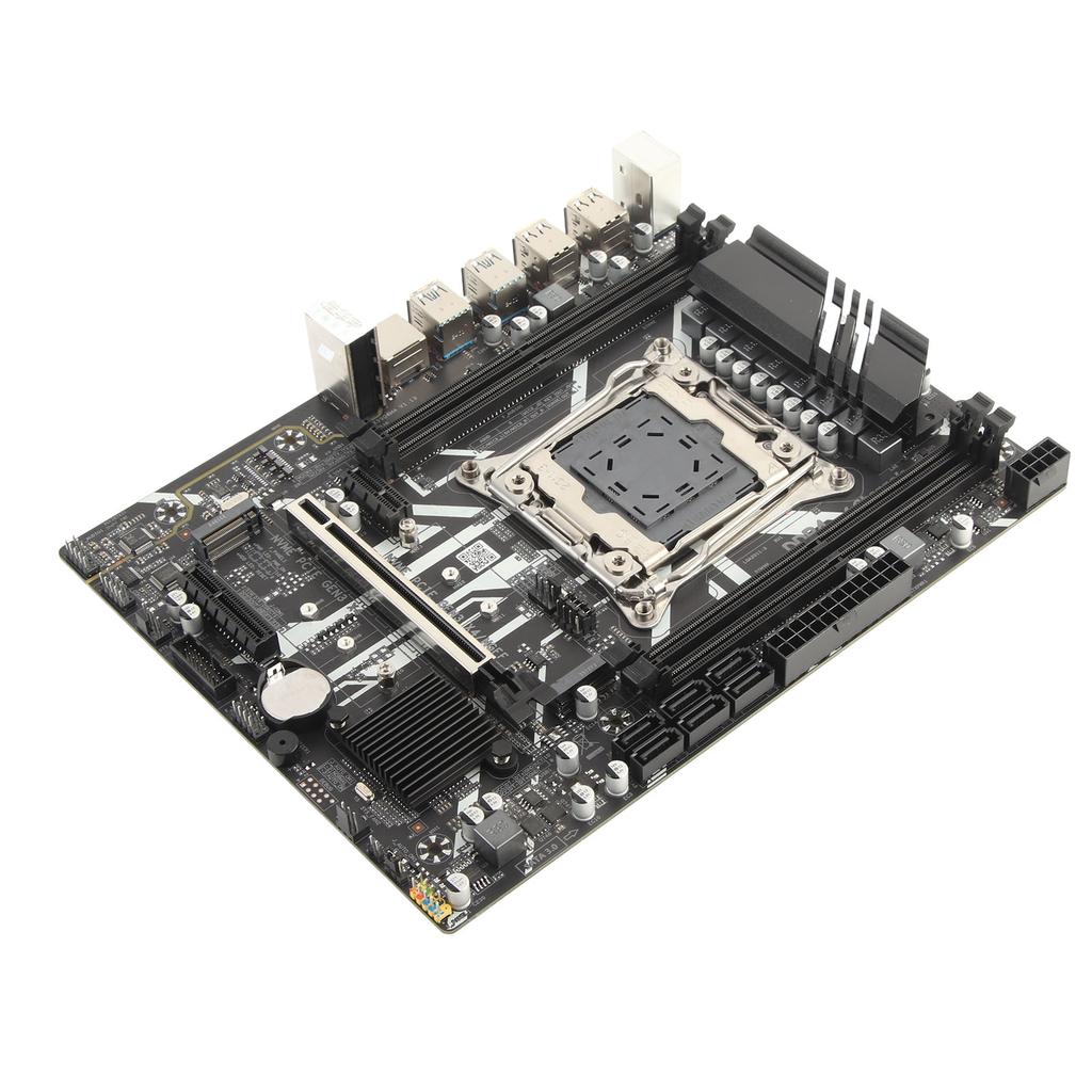 Материнская плата X99 Двухканальная DDR4 8-фазная система питания Интегрированный чип LGA 2011-3 Материнская плата компьютера для настольного ПК