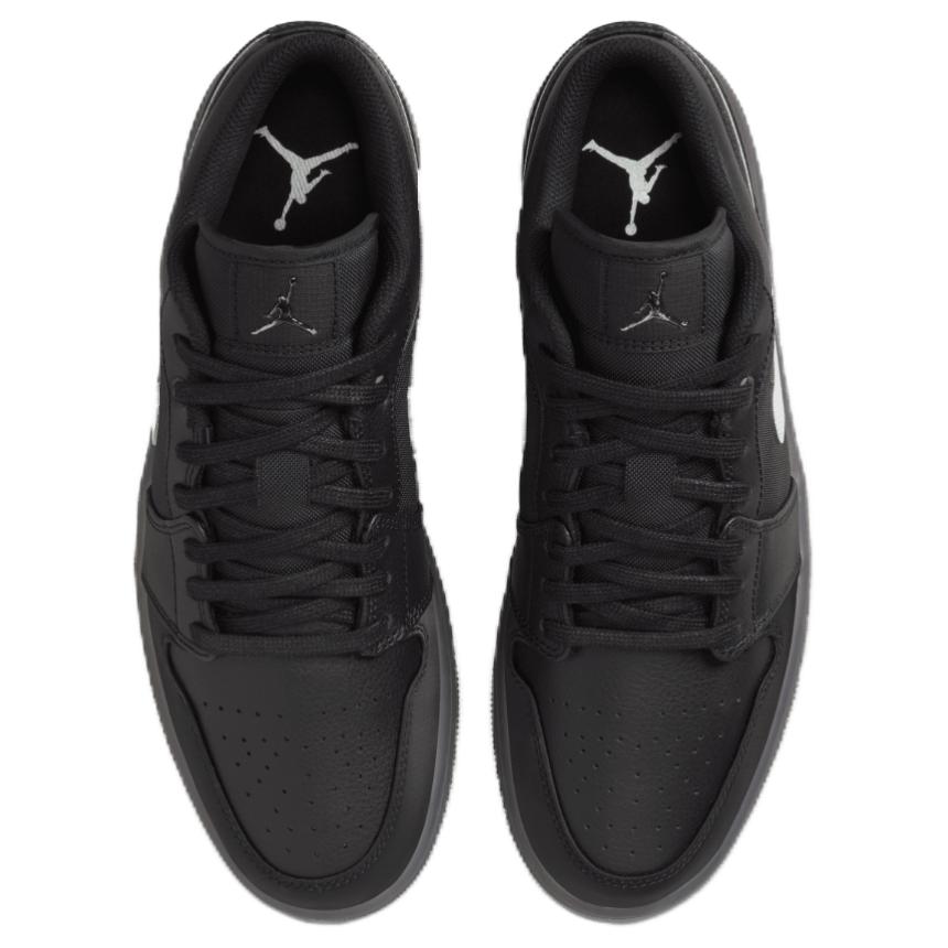 Jordan 1 Низкие Черные Белые Темно-Дымчато-Серые Jordan HV5968-001