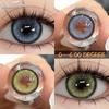 1 Pair Contact Lenses with Myopia Colored Contact Lenses Prescription Natural Lenses Student Beauty Cosmetics