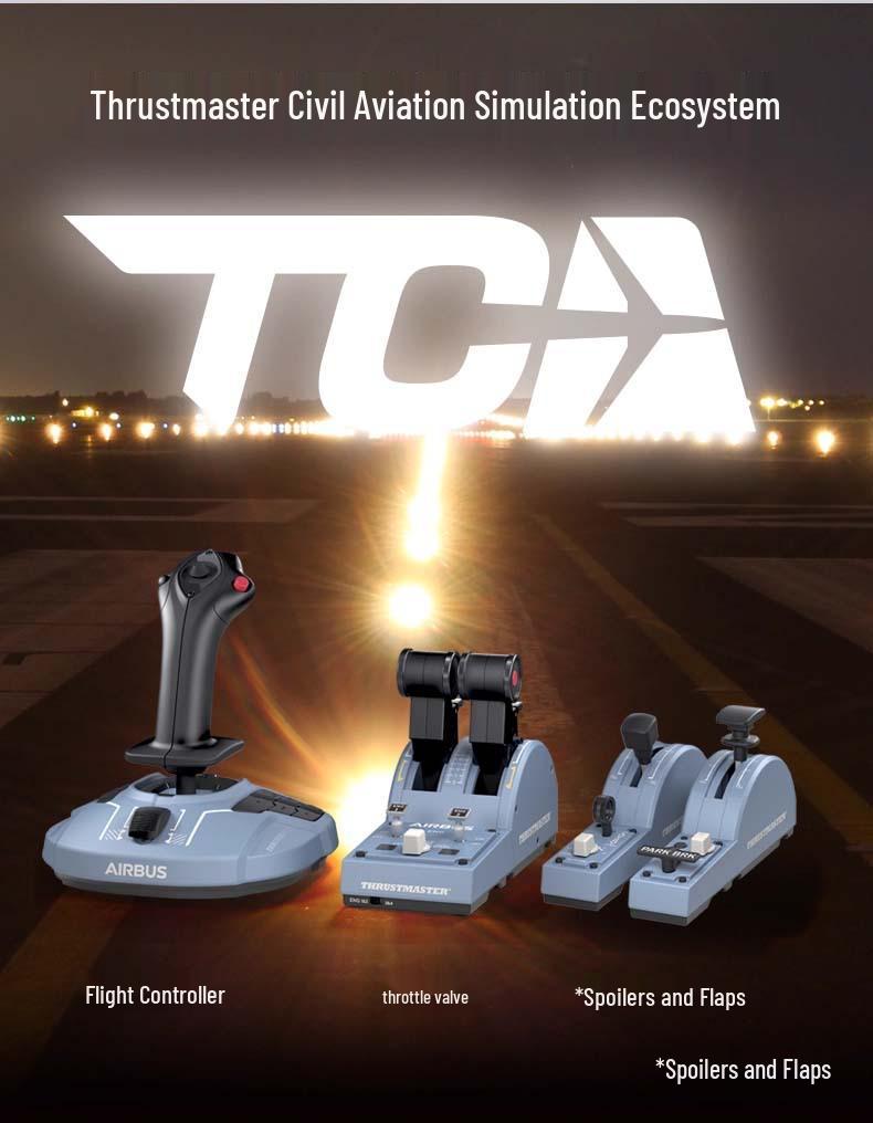 Боковой джойстик Thrustmaster TCA A320 Airbus для авиасимулятора на ПК