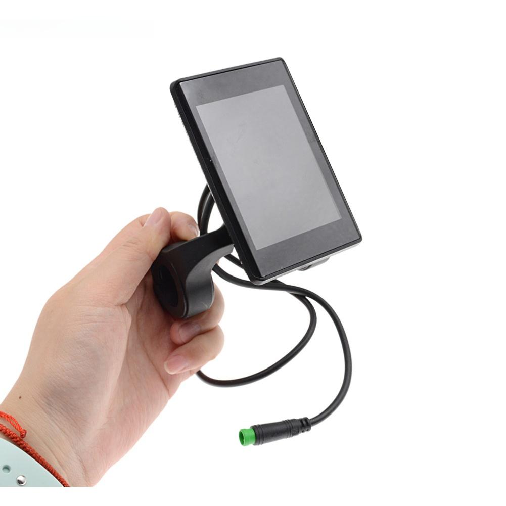 Electric Bike LCD Screen HD Color Display Weatherproof ABS NFC Power Control For E-Bikes/Scooters2
