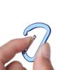 Buckle Hook Aluminum Alloy Climbing Snap Clip Outdoor Camping Keyring D-Ring Keychain Carabiner