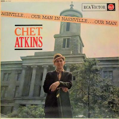 LP Пластинка ЧЕТ ЭТКИНС - Наш человек в Нэшвилле RD7529 RCA Victor 1963 Великобритания Фолк Б/У