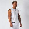 Muscleguys Мужская свободная верхняя одежда с широкими плечами, безрукавный топ, летний жилет для занятий йогой, фитнесом, бегом