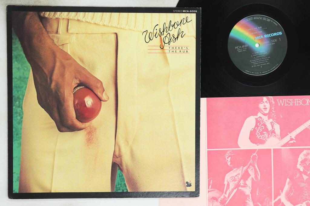 Виниловая пластинка WISHBONE ASH Theres The Rub MCA6059 MCA 1974 Япония Рок Б/у