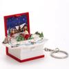 Брелок-брелок 3D Pop-Up Puzzle Book с сценой крепости для снятия стресса и в качестве креативного подарка