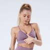 Дышащий спортивный бюстгальтер для женщин, эластичный спортивный топ, бесшовный жилет для фитнеса, бюстгальтер для йоги для бега