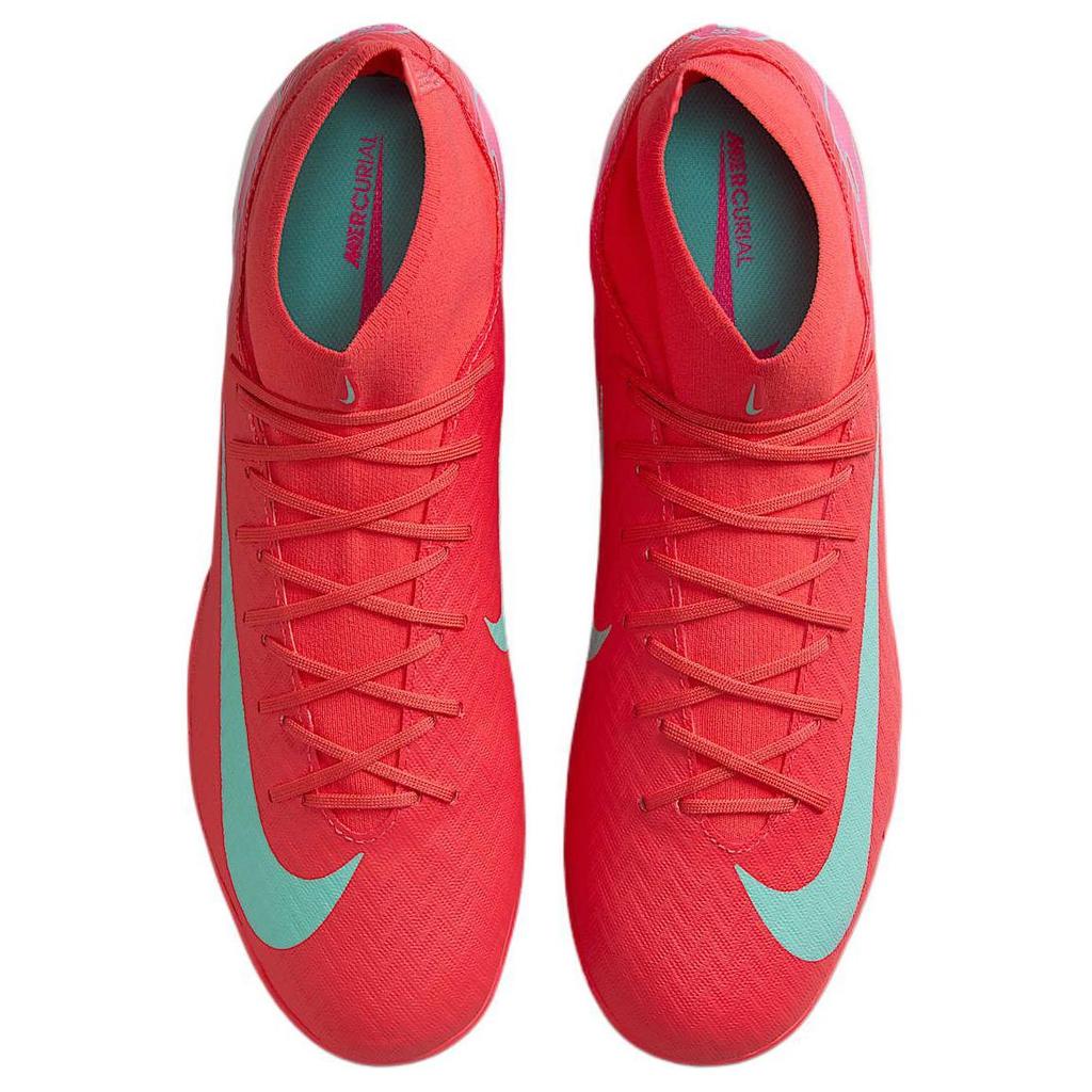 Nike Zoom Mercurial Superfly 10 Academy IC Mad Energy Pack Men Sneakers Red Ember-Glow Aurora-Green FQ8332-800