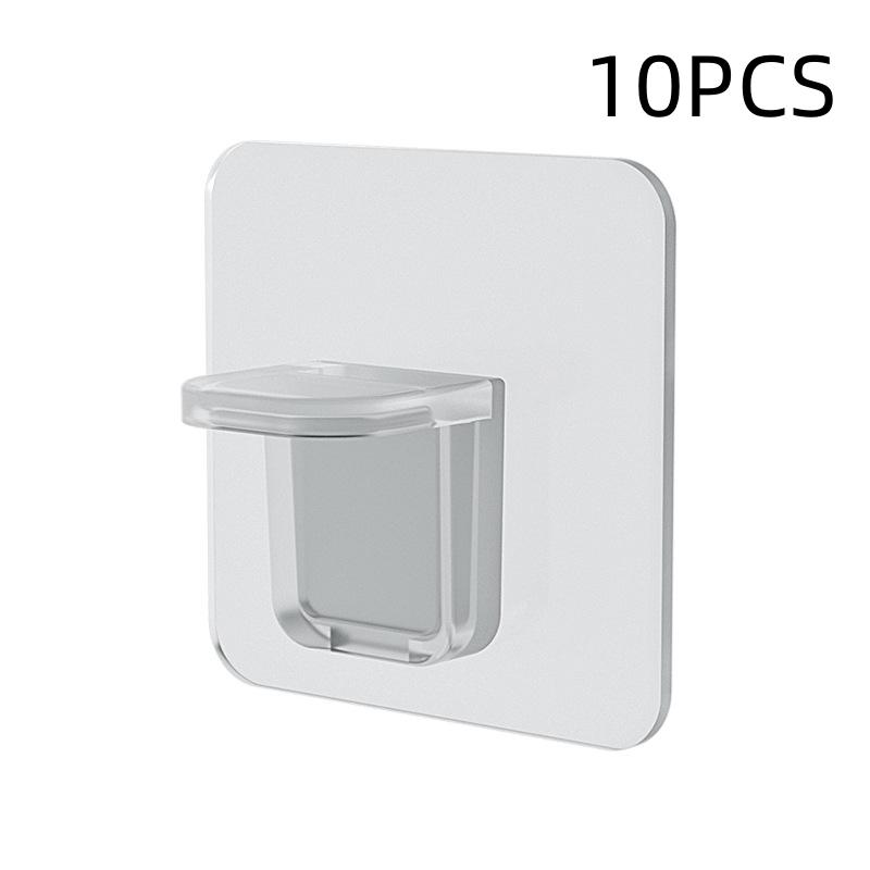 10 шт. Домашняя разделительная пластина Держатель Поддержка Перегородка Шкафа Фиксатор Разделительная доска для гардероба Поддержка Настенная Самоклеящаяся Полка