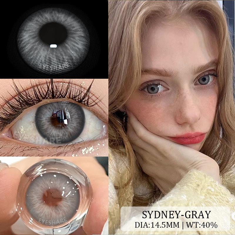 Контактные линзы AMARA Цветные контактные линзы с красивым зрачком Натуральные контактные линзы для цвета глаз Ежегодные косметические контактные линзы
