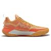 Li Ning Liren 3 V2 Вечернее Сияние Плоская Низкая Баскетбольная Обувь Мужская Оранжевый ABAT057-5