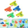 5Pieces Mini Water Shooter Gun Summer Manual Toy Outdoor Burst Watergun Seasides Outdoor Water Fight Toy Kids Gift