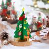 1Set Handmade DIY Kid Gifts Non-Woven Christmas Tree Ornaments Christmas Decorations