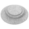 Soft Felt Plate Dividers Pan Separator Pads Cookware Bakeware Dish Pot Stacking ProtectorsGray 48PCS