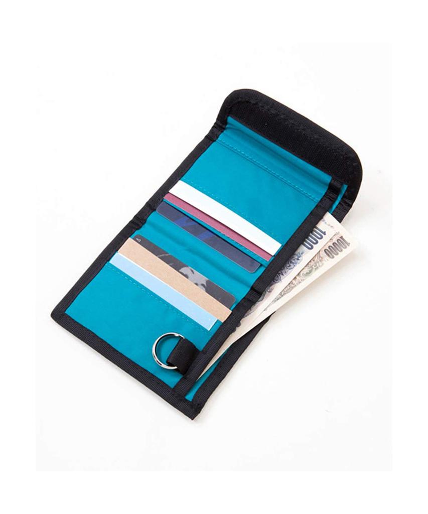 Кошелек Trifold Sweat Nylon [Chums] Черный/угольный