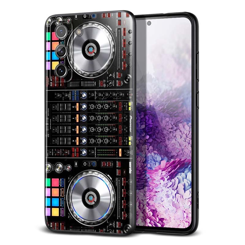 Черный чехол для телефона DJ Music Retro для Samsung Galaxy S21 Ultra Plus Note 20 10 9 8 S10 S9 S8 S7 S6 Edge Plus