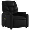 VidaXL Fauteuil de Massage Inclinable Électrique, Chaise de Relaxation avec Dossier et Repose-pied Réglables, Siège de 3204651