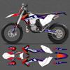 Графические наклейки DSMTECH Комплекты наклеек Для KTM 125 250 350 450 500 SX SXF XC XCF 2016 2017 2018 EXC EXCF XCW 2017 2018 2019 003