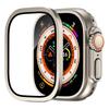 Корпус из алюминиевого сплава + закаленное стекло для Apple Watch Ultra 2 49 мм Защитная пленка от царапин для iWatch Ultra 49 мм