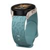 Ремешки 20 мм для Samsung Galaxy Watch 6/7/5/4/classic/5 pro 44 мм 40 мм Силиконовый Гравированный correa Браслет HUAWEI GT 2e 3 4 5 Ремешок