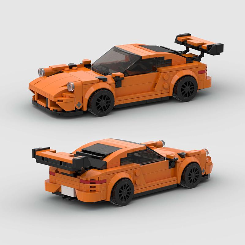 Moc Speed Race Cars City Rally Sports Racing Vehicle F1 Model Building Blocks Garage Bricks Supercar Christmas Gift  Kids Toy