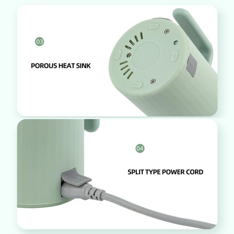 Мини-чашка для воды с электрическим подогревом из нержавеющей стали, многофункциональная чашка для здоровья, чашка с антипригарным покрытием, бытовой электрический чайник для тушения