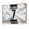 Cristiano Ronaldo Football Tin Poster Customized Retro Soccer Wall Art Vintage Metal Signs for Fans Home Decoration Ornaments